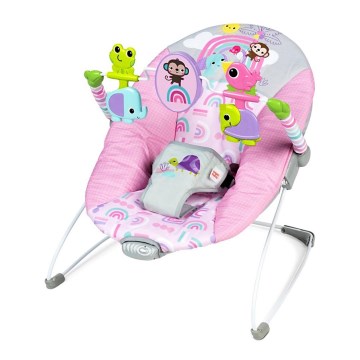 Bright Starts - Baby vibrating rocker PINK PARADISE 1xLR14
