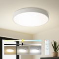 Brilagi - Dimmable POOL LED ceiling light 60W/230V 3000-6000K Ø 60 cm White + remote control
