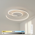 Brilagi - Dimmable SPIRAL LED Ceiling Light LED/56W/230V dia. 50 cm 3000/4000/6000K + Remote Control