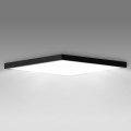 Brilagi - LED Bathroom ceiling light FRAME LED/40W/230V 60x60 cm IP44 black