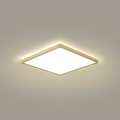 Brilagi - LED Bathroom Ceiling Light ULTRA SLIM LED/18W/230V 30x30 cm Gold IP54