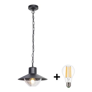 Brilagi - LED Outdoor pendant light VEERLE 1xE27/60W/230V IP44