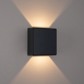 Brilagi - LED Outdoor Wall Light DOUBLERAY LED/6W/230V, Black, IP54