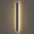 Brilagi - LED Outdoor Wall Light LINEAR LED/22W/230V 3000K IP65 100 cm black CRI 90