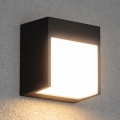 Brilagi - LED Outdoor wall light TERNI LED/12W/230V black IP44