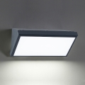 Brilagi - LED Outdoor wall light TRIANGLE LED/20W/230V 3000/4000/6500K anthracite IP65