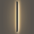 Brilagi - LINEAR LED Outdoor Wall Light LED/32W/230V 3000K IP65 140 cm Black CRI 90