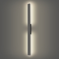 Brilagi - LUNA LED Outdoor Wall Light, 24W, 230V, 4000K, IP65, 100 cm, Anthracite, CRI 90
