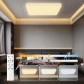Brilagi - MILKY WAY Dimmable LED Ceiling Light LED/24W/230V 3000-6500K 37x37 cm + remote control