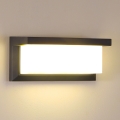 Brilagi - Outdoor wall light BRICKY 1xE27/60W/230V anthracite IP54