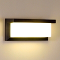 Brilagi - Outdoor wall light BRICKY 1xE27/60W/230V black IP54