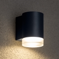 Brilagi - Outdoor wall light MATERA 1xGU10/30W/230V anthracite IP54