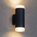 Brilagi - Outdoor wall light MATERA 2xGU10/30W/230V anthracite IP54