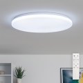 Brilagi - Smart Dimmable LED Ceiling Light, 36W, 230V, Ø 48 cm, 2700–6500K, Tuya Wi‑Fi + Remote Control