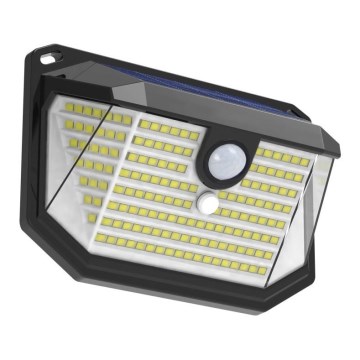 LED Solar wall light with sensor LED/4W/5,5V IP65 1200 mAh